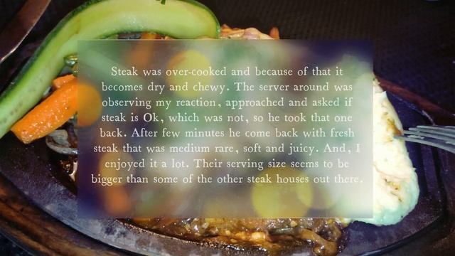 Angus Special Steak, Florida Steak, Chicken Fingers, Chocolate Lava Cake @ Angus Steak House Zamzam смотреть онлайн