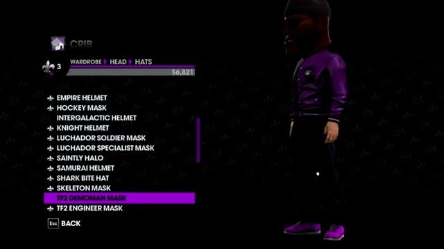 Saints row TheThird - Team fortress 2 Masks/skins! смотреть онлайн