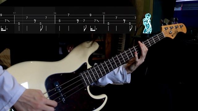 Валентин Стрыкало - Кайен (Bass Cover + ТАБЫ) | Guitar Backing Track смотреть онлайн