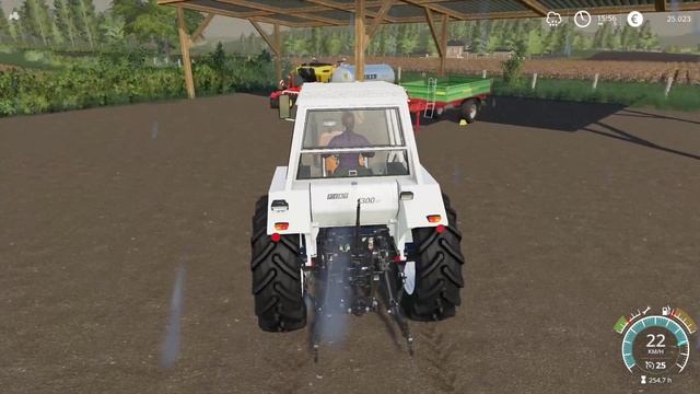 LS19: Mercury-Farm #55 - Feldarbeit im Regen - [deutsch] смотреть онлайн