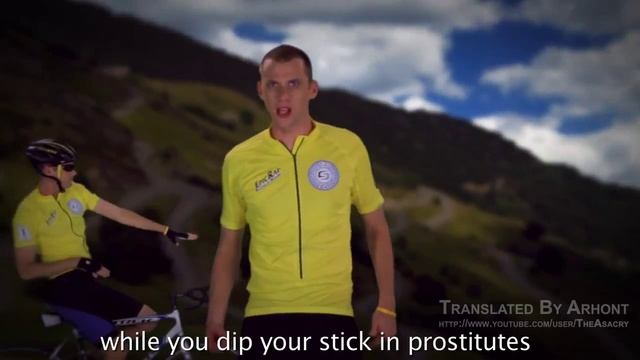 (RUS SUB) Babe Ruth vs Lance Armstrong. Epic Rap Battles of History Season 2 (RUS SUB) смотреть онлайн