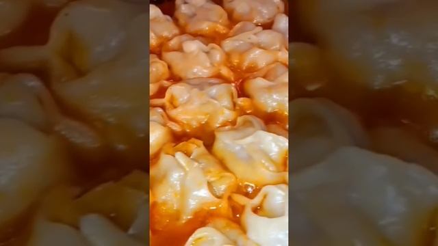 манты с мясом в томатном соусе 💣💣💣 смотреть онлайн