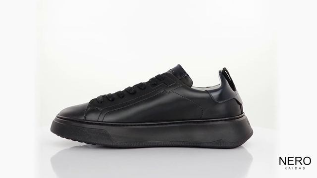 Boss Shoes Ανδρικό Δερμάτινο Sneaker Black Garda RU321-BL смотреть онлайн