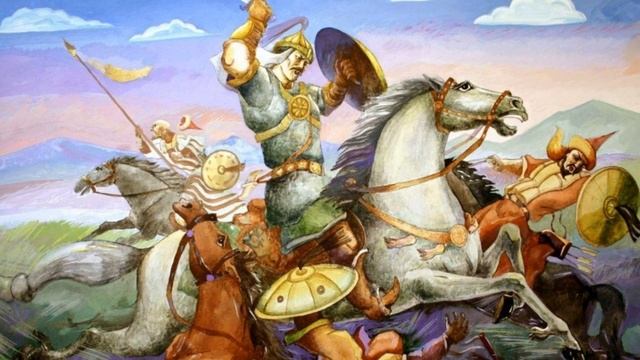 Алпамыс батыр. 1-ші бөлім. Қазақтың батырлық жырлары. смотреть онлайн