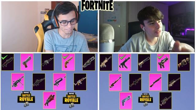 INDOVINA L'ARMA Challenge su Fortnite!! w/Ace смотреть онлайн
