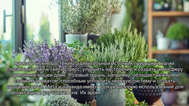 Магия ароматов: как использовать ароматические растения для создания уютной атмосферы в доме смотреть онлайн