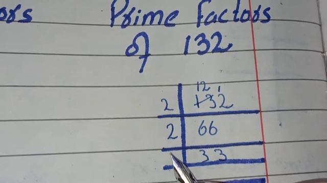 Prime Factors Of 132 - Prime Factorization