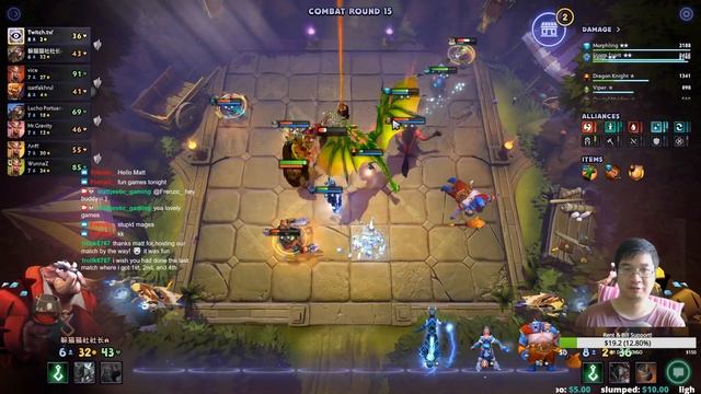 NEW HUMAN MAGE! Human Dragon 6 Mage Combo! | Dota Underlords смотреть онлайн