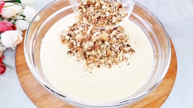 БЕСПОДОБНЫЙ ОРЕХОВЫЙ ПИРОГ ПРОСТО ТАЕТ ВО РТУ! Пирог с ОРЕХАМИ! смотреть онлайн