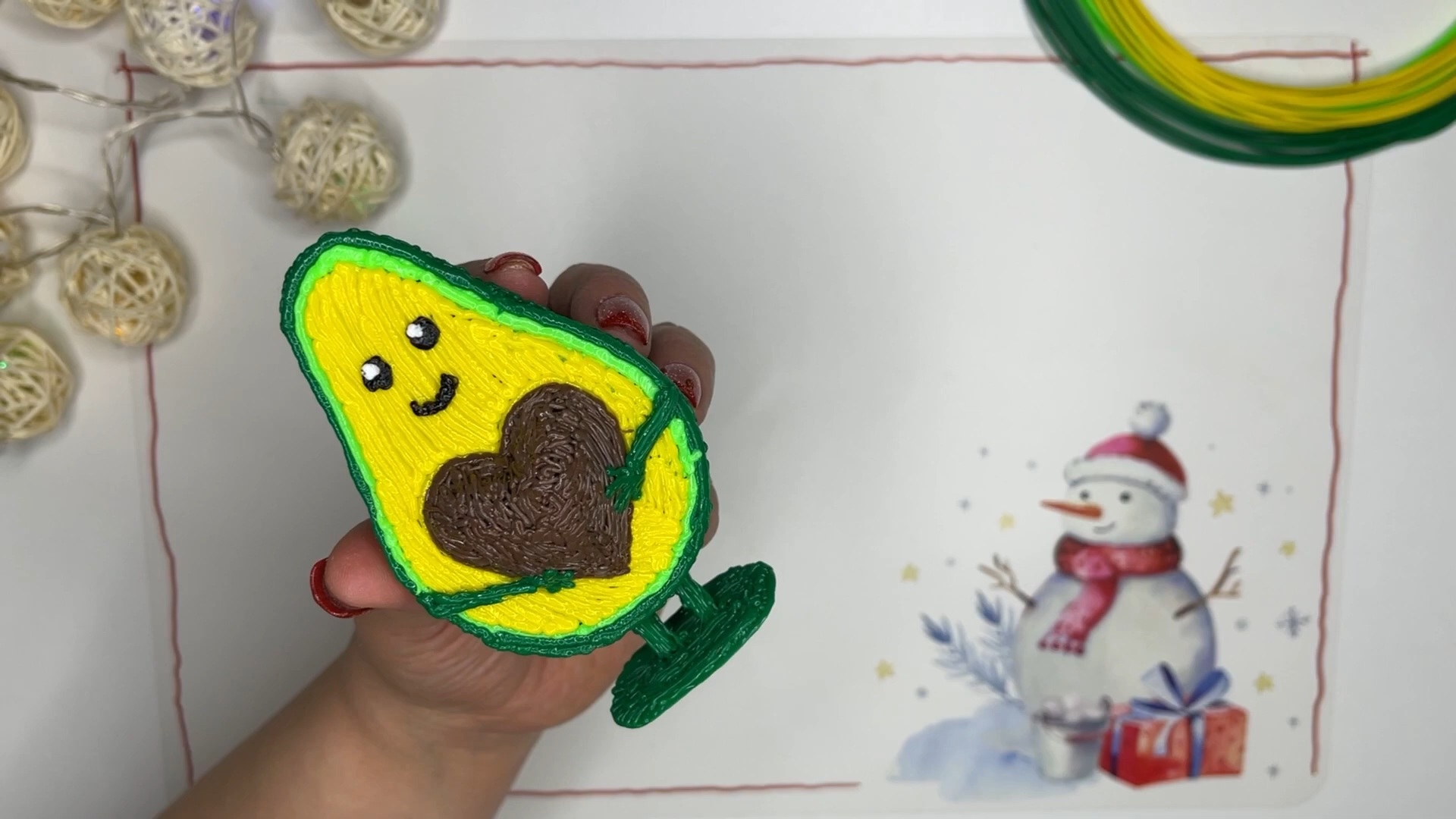 Рисуем авокадо 3д ручкой смотреть онлайн