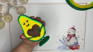 Рисуем авокадо 3д ручкой