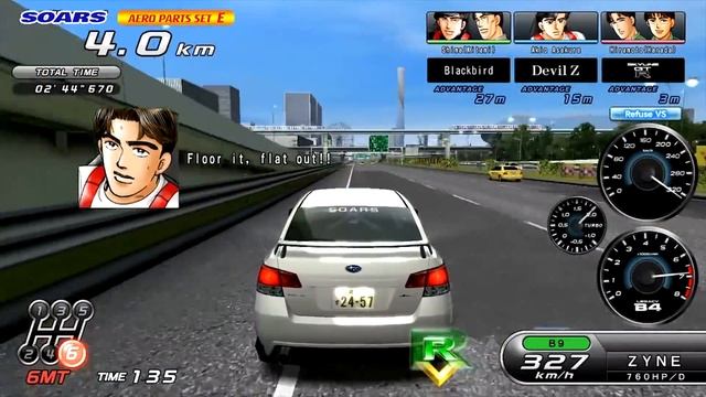 [湾岸ミッドナイト5DX+] スバル レガシィ B4 2.5GT S パッケージ (BM9) / エアロセットA～H смотреть онлайн