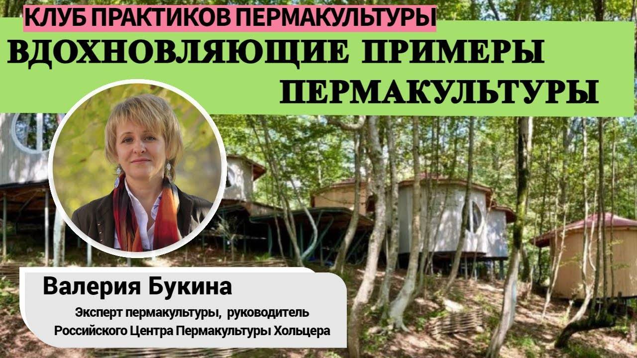 Вдохновляющие примеры пермакультуры - встреча с Валерией Букиной