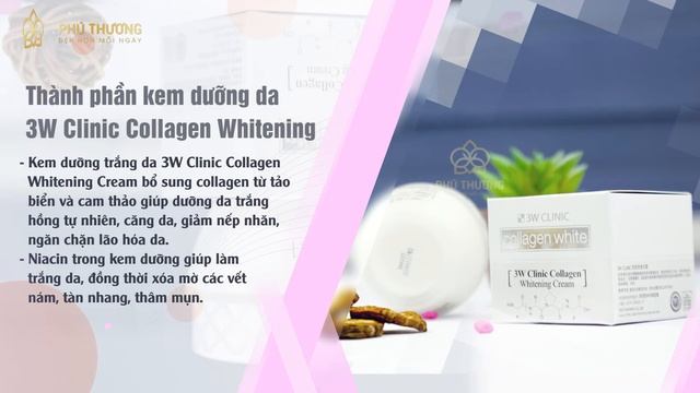 Chi tiết kem dưỡng da 3w Cilinic Collagen Whitening Cream Hàn Quốc смотреть онлайн