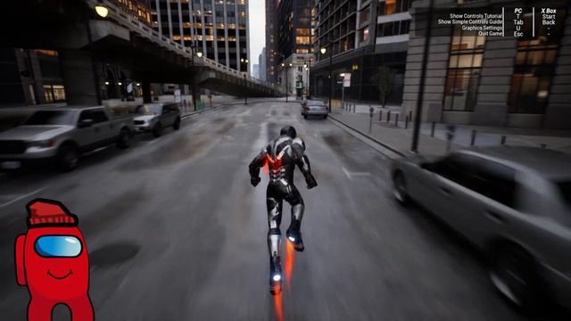 Железный человек на Unreal Engine 5 реалистичная графика смотреть онлайн