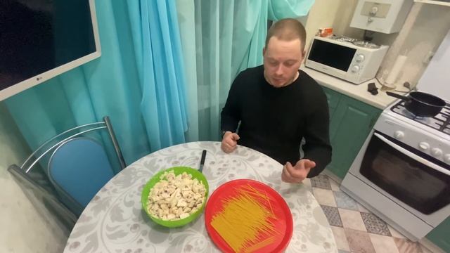 Паста с грибами смотреть онлайн