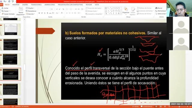 calculo de socavacion смотреть онлайн