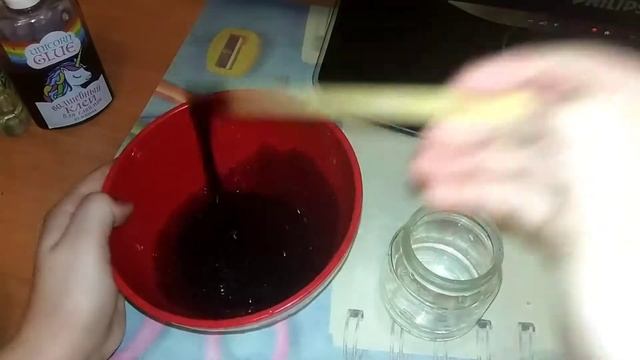 Делаю Slime из клея от m.Kuksa🦄 смотреть онлайн