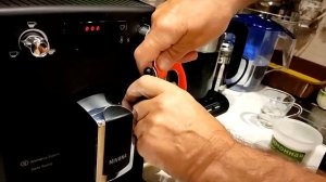 Nivova 520  решаем проблемы с подачей пара и горячей воды(без разборки кофемашины)