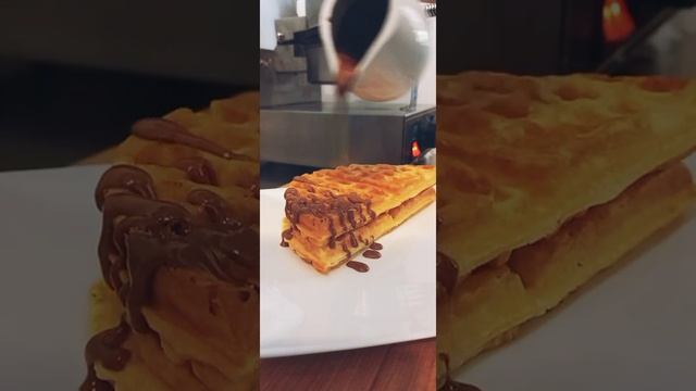 #Chocolat #waffel #Dessert #Sweets #Barista if u interested for dessert u must try ❤️🍫❤️ смотреть онлайн