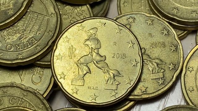 20 euro cent Italy 2018 ~ 51.000.000 смотреть онлайн