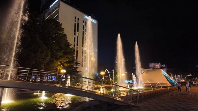 Поющие фонтаны Батуми смотреть онлайн