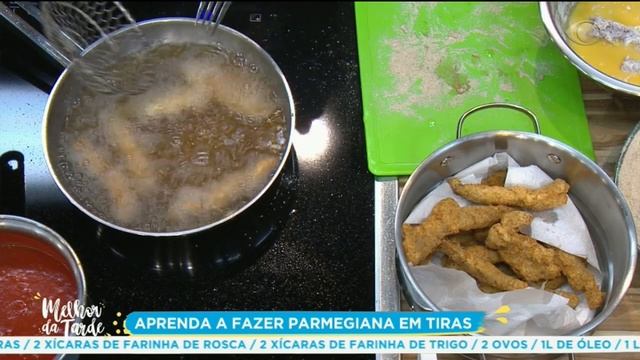 Aprenda a fazer maravilhosa parmegiana em tiras смотреть онлайн