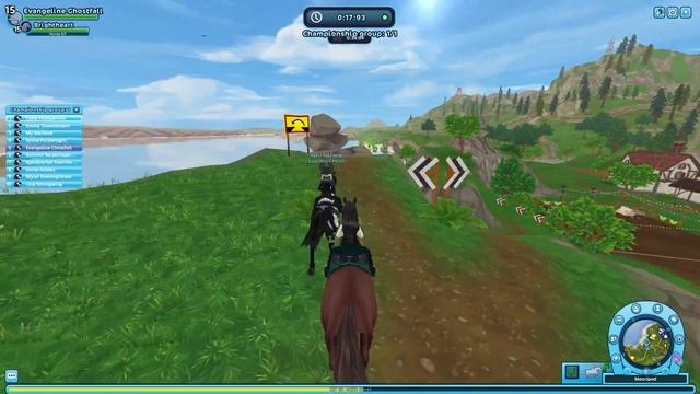 My Gen 3 Friesian Brightheart's First Championship! - Star Stable смотреть онлайн