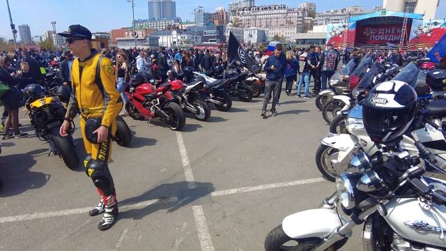 открытие мотосезона 2024 во Владивостоке смотреть онлайн