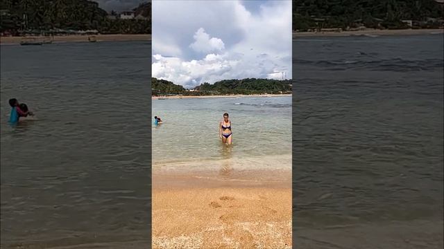 Пляж Унаватуна в солнечный день. Шри Ланка 58 тысяч рублей с перелетом горящий тур. @tutsi-dieti смотреть онлайн