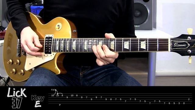 Andy's Lab - Daily Blues Licks #37 - Guitar Lesson смотреть онлайн