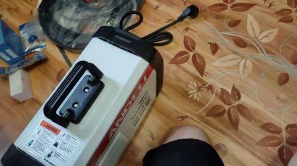 распаковка сварочного аппарата andeli mig 250