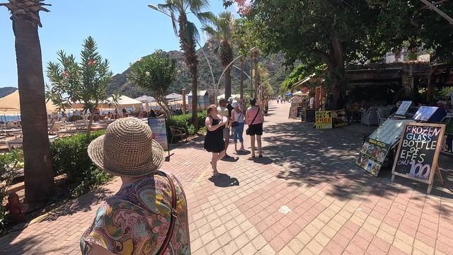 Турция. Ичмелер. Letoile Beach Hotel 4* пляж. 2024.