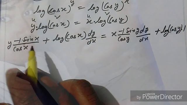 (Cos x)^y = (cos y)^x find dy/dx смотреть онлайн