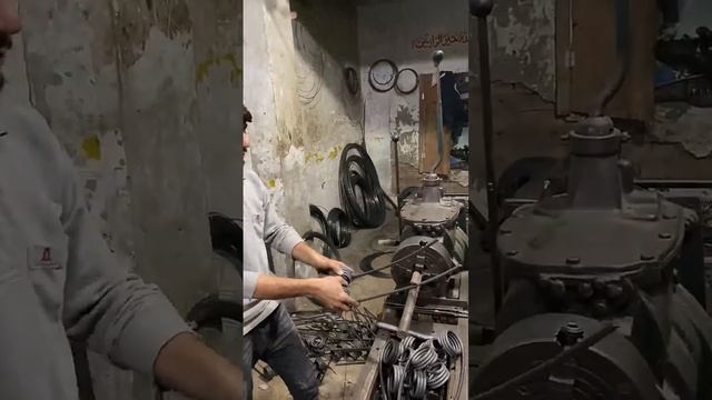 Процесс изготовления пружин. смотреть онлайн