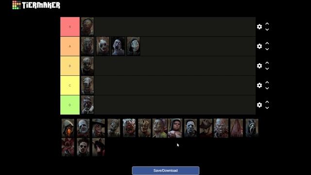 DBD Original Killers Lore Tier List смотреть онлайн