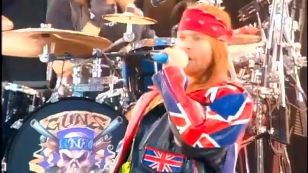 Guns N' Roses : Paradise City (Live 1992 Tribute Freddy Mercury HD)