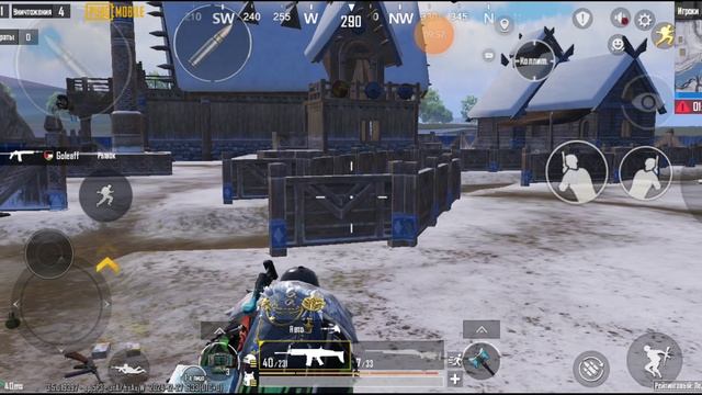 Хорошая позиция с М24 на эрангеле в Pubg Mobile