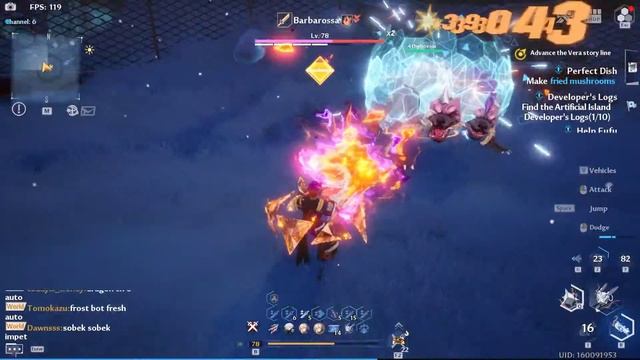Tower of Fantasy [GLOBAL] - Solo? Barbarossa - Flame Comp (Zero, Ruby, Cobalt B) смотреть онлайн