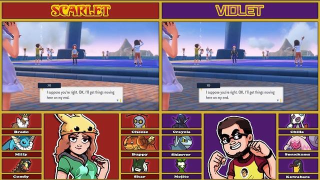 Gym Leader Tulip | Let's Play Pokemon Scarlet & Violet COOP Walkthrough (Alfornada Gym Test) смотреть онлайн