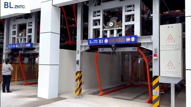 7 floors Vertical Rotary Parking System смотреть онлайн