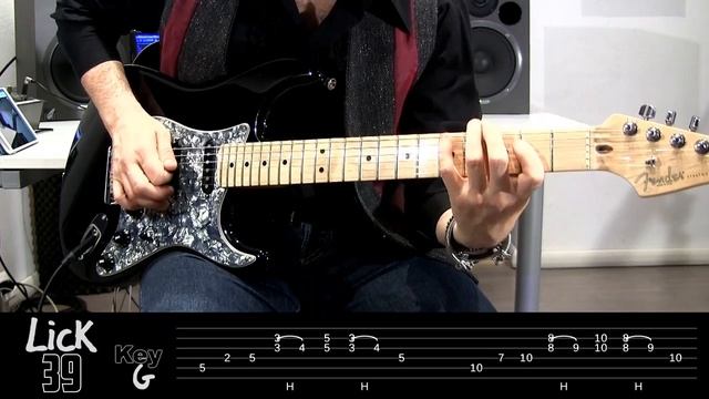 Andy's Lab - Daily Blues Licks #39 - Guitar Lesson смотреть онлайн