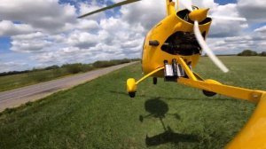 Красивый полёт на автожире MagniGyro Orion M24