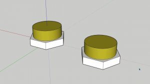 Sketchup_Создание компонентов с привязкой