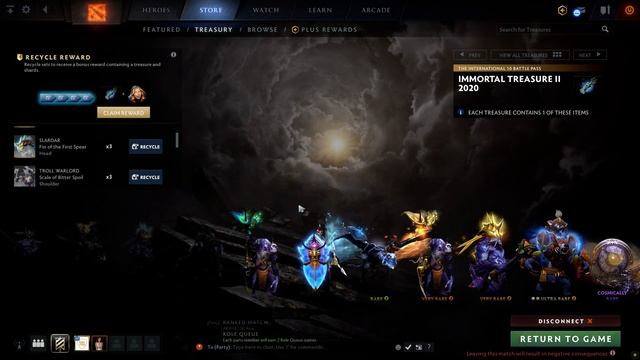 DOTA 2 TREASURE II RECYCLE PLUS SKIP SLARDOG смотреть онлайн