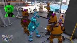 ФНАФ - КОШМАРНЫЕ АНИМАТРОНИКИ СПАСАЮТ СТРОЙКУ!ПРИКЛЮЧЕНИЯ АНИМАТРОНИКОВ