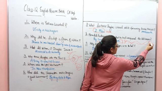 CLASS 12 ENGLISH Deep Water Questions and Answers смотреть онлайн