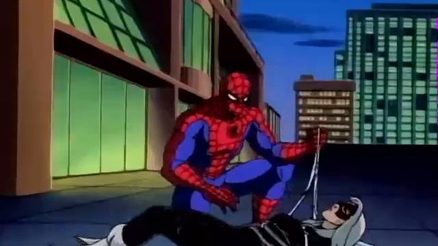 Spider man cap. 44 La Gata Negra (1) latino смотреть онлайн