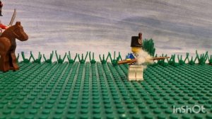 Лего анимация. Бородино 1812.