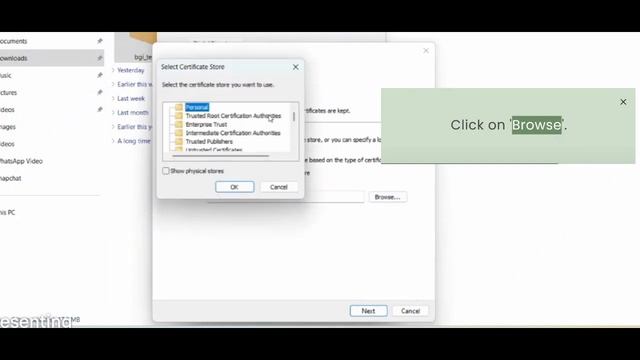 How to Install the app with manual certificate trusting in windows. смотреть онлайн